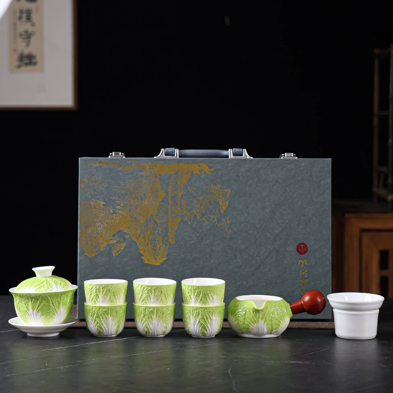 Creative travel handheld tea set for traveling for camping