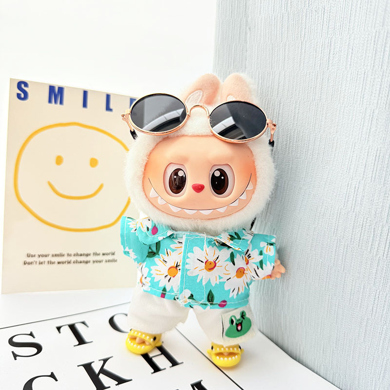 服のみ】第二世代ブラインドボックス ラブブ服 エポキシ樹脂製顔飾り ラブブ シットシットパーティーシリーズ ベビー服 可愛い|undefined