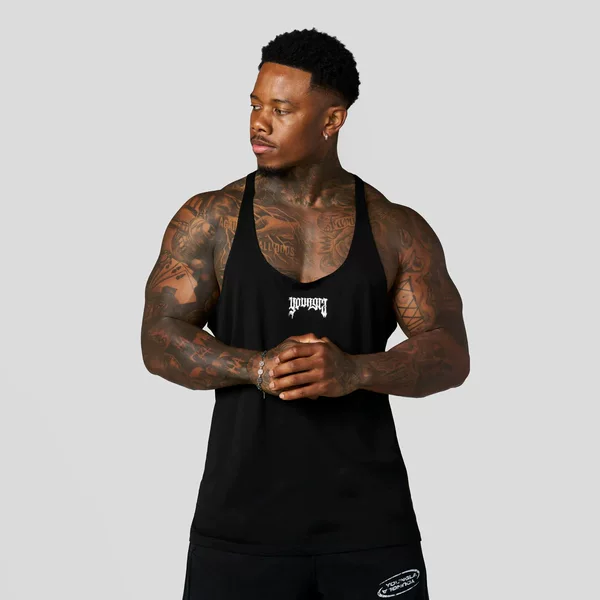 youngla new summer men's versatile simple design top for sports, fitness, and running, quick-dry sleeveless vest