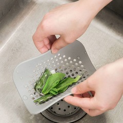 Bathroom filter kitchen sink floor drain cover sink anti-clogging household sewer filter 34g
