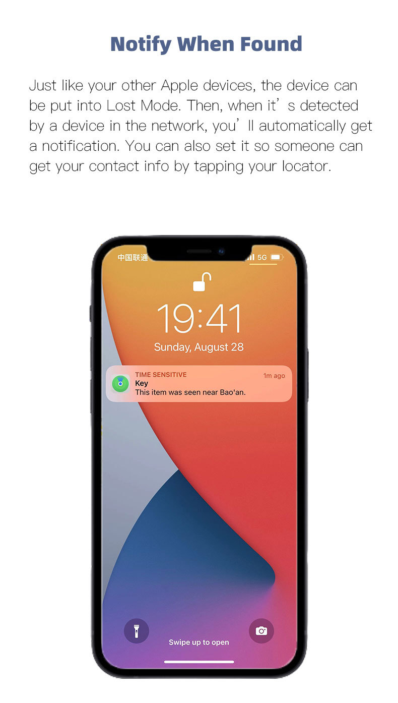 FindMy Bluetooth Tracker for iOS Keychain