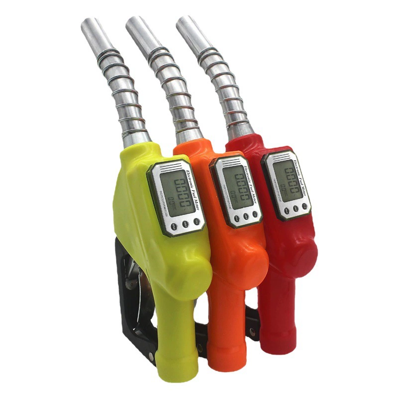 Заправки пистолет Электронный замер высокой точности регулируемый нефти пистолет дизель метанол бензин замер пистолет дозирования масла пистолет