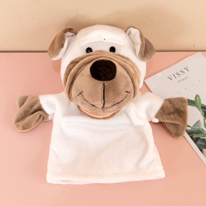 Marionetas de mano para animales de peluche con boca móvil – para jardín de infantes, venta en Amazon transfronterizo. image 16