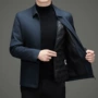 行政翻领男士商务羽绒服