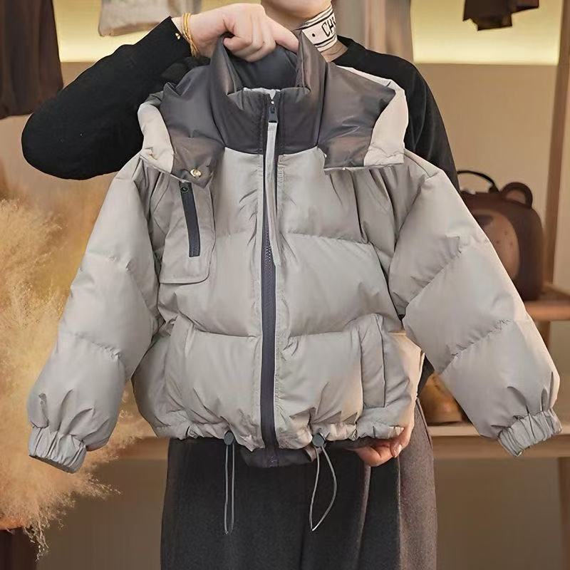 儿童棉服外套冬装新款洋气女童男童保暖加厚棉袄冬季时尚棉衣韩版|undefined