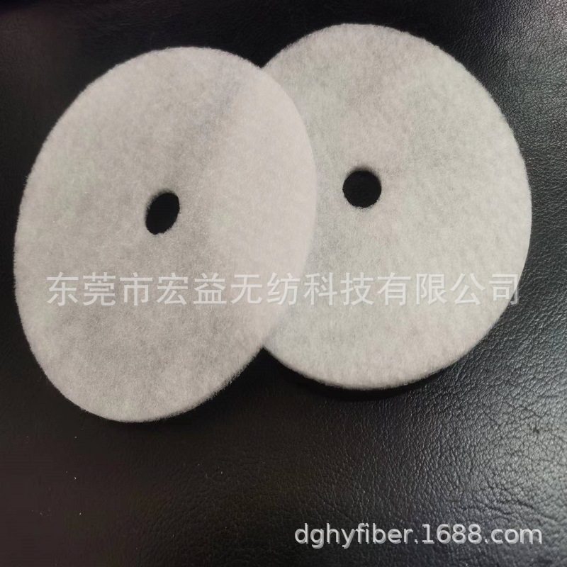 厂家供应宠物饮水机滤芯过滤棉白色圆形过滤棉净水器过滤棉片