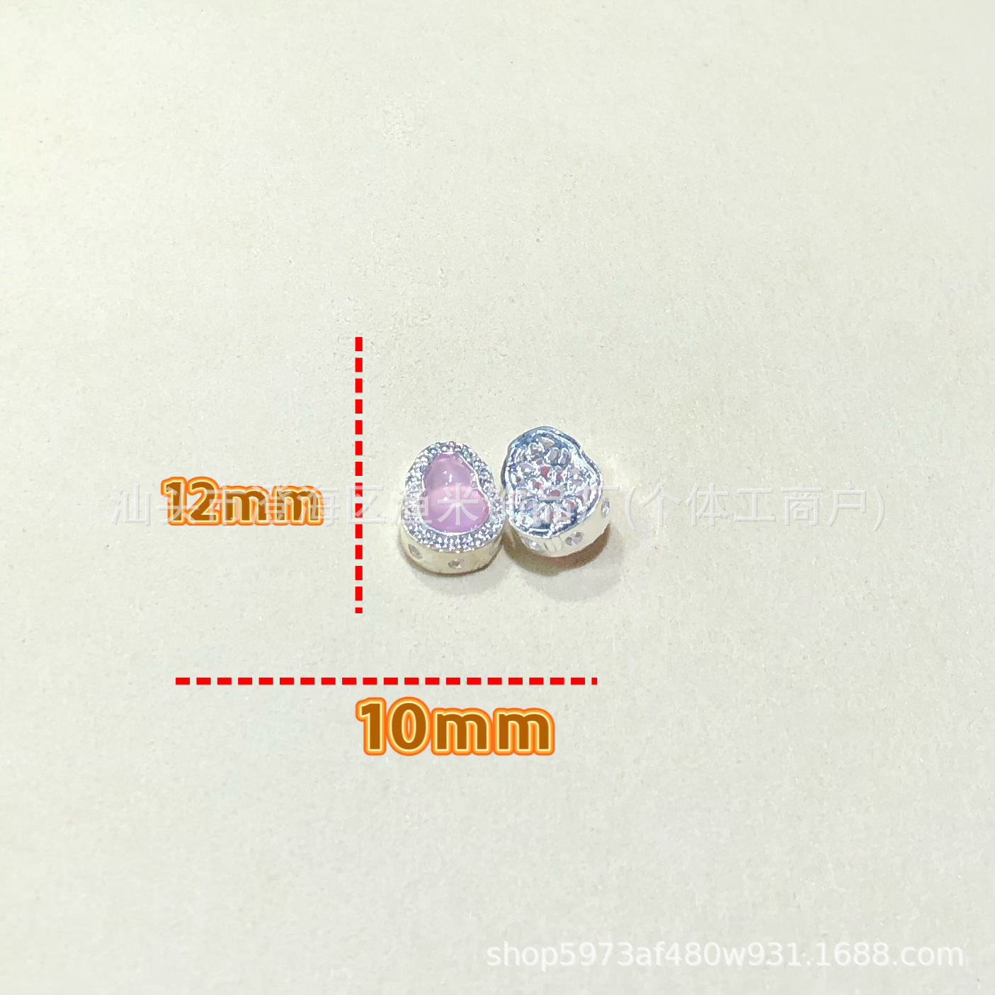 14K Gold-Filled High Color Retention Crystal DIY Jewelry Accessories Chinese Style Gourd Spacer Bead Bracelet Necklace Beaded Handmade Accessories
