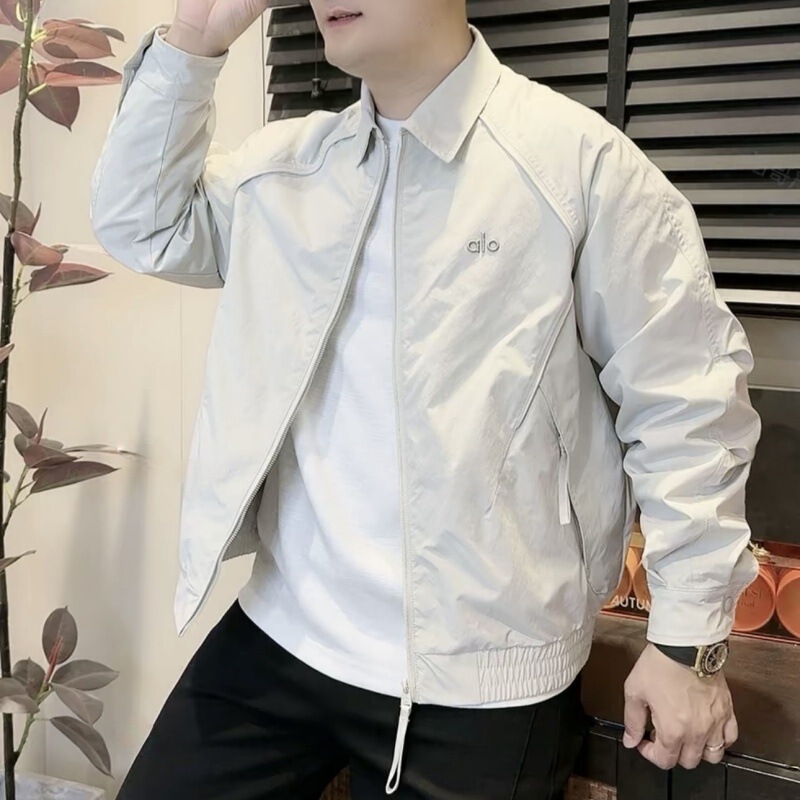 秋季新款美式工装翻领夹克外套男时尚拼接户外百搭防风保暖冲锋衣|undefined