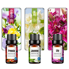 クロスボーダー10mlラベンダー植物レモン精油水溶性アロマローズアロマエッセンシャルオイル加湿器専用