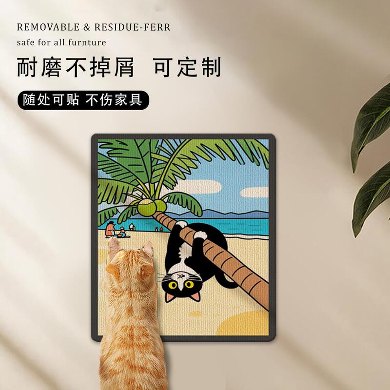 Anti-Cat Scratching Board, Adhesive Leather Sofa Protector, Wear-Resistant, Non-Shedding, Self-Adhesive Fabric Claw Grinding Board for Headboards, Doors, and Walls Anti-Cat Scratching Board, Adhesive Leather Sofa Protector, Wear-Resistant, Non-Shedding, Self-Adhesive Fabric Claw Grinding Board for Headboards, Doors, and Walls