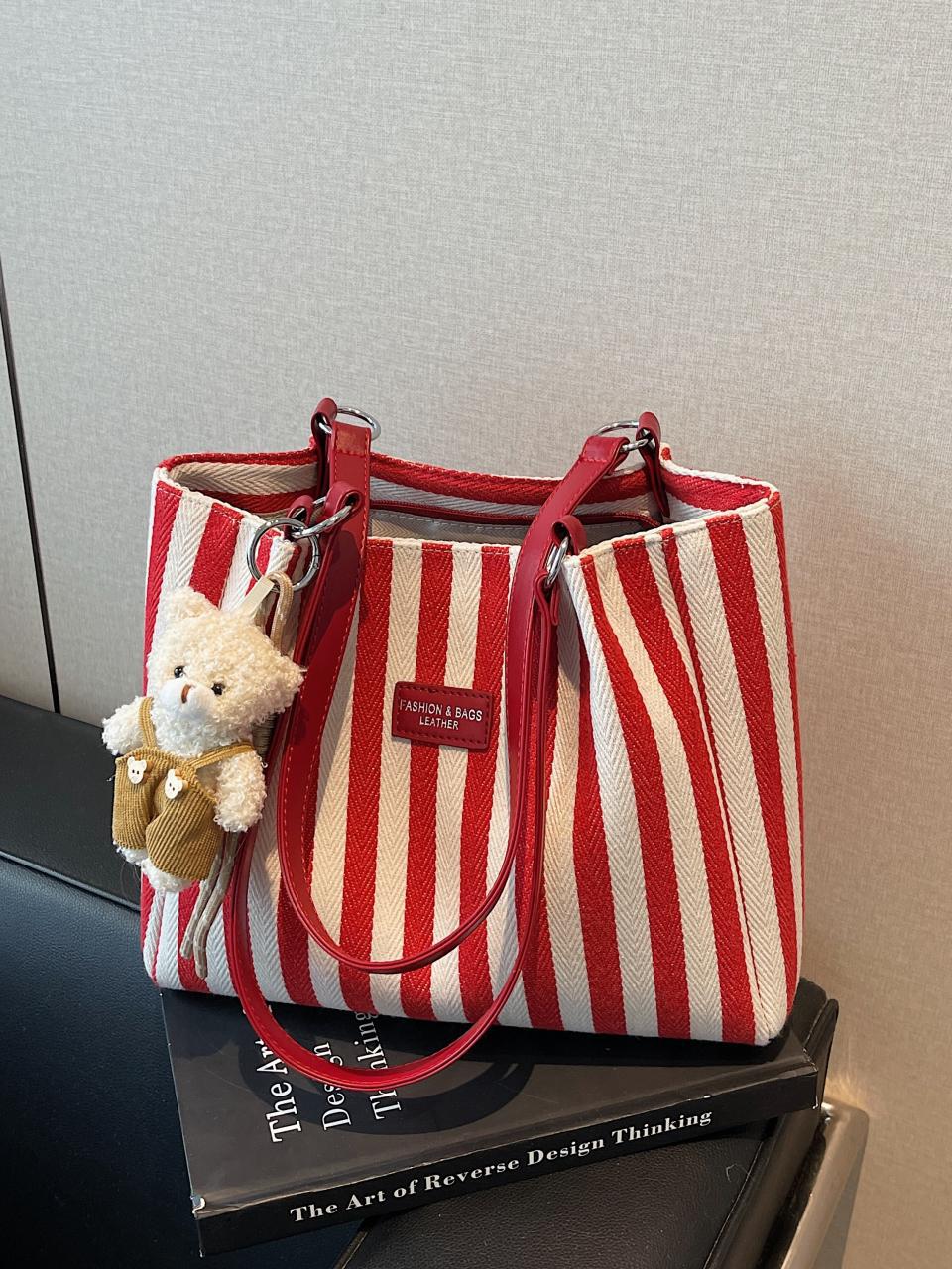 Bolso de lona para mujer de gran capacidad 2025 nuevo bolso de hombro a cuadros de todo fósforo moda casual bolso de alta gama de estilo coreano