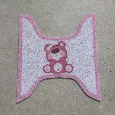 150I Waterproof Wire Ring – Electric vehicle foot mat - strawberry-bear-victoria-floor-mats-come-with-velcro