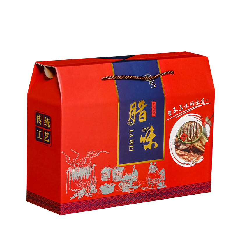 Caja de regalo de salsa, embalaje de salsa, salsa, pollo secado al aire, pato, salsa, caja de regalo de Año Nuevo, caja vacía especial