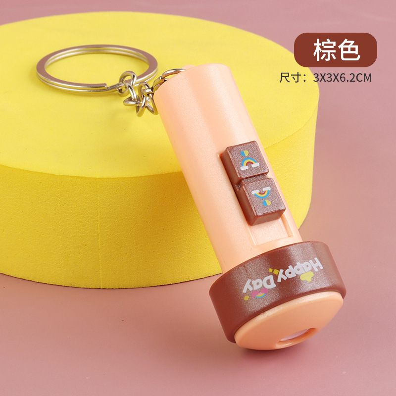 Mini linterna divertida llavero juguetes para mascotas lámpara para gatos lindos colgantes bolsas colgantes pequeños regalos