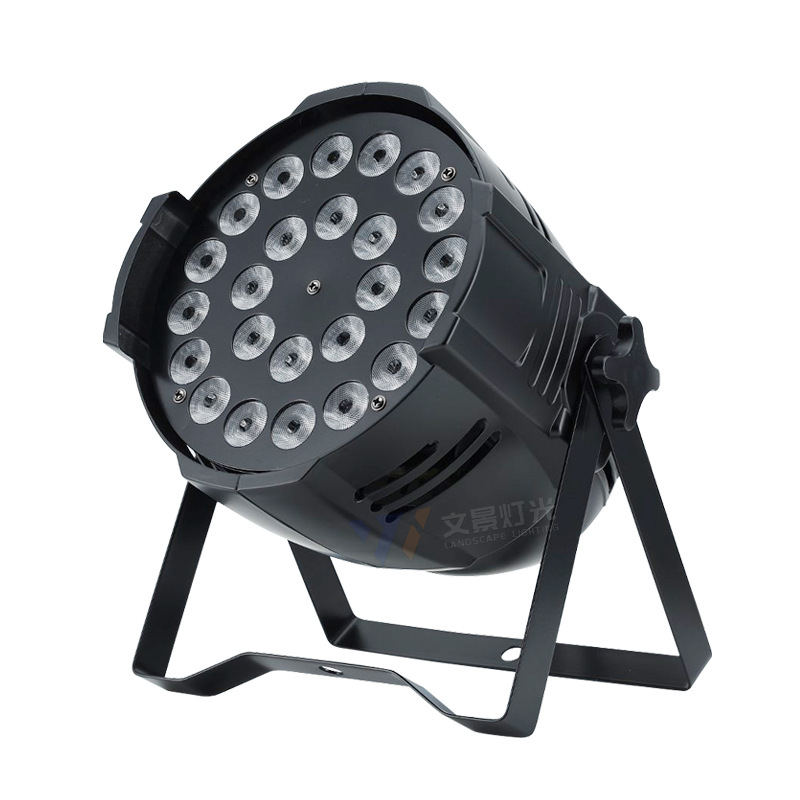 Luz Par de Teñido para Escenario 24 LED 4 en 1 Multicolor para Gimnasios y Bares