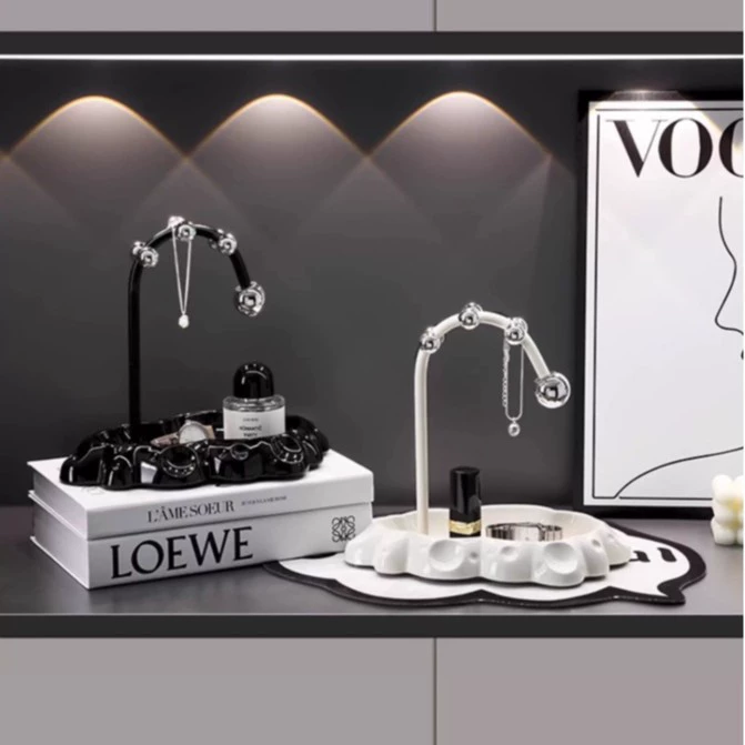 Современная роскошная подставка для ключей и обуви, декоративная подставка для прихожей.