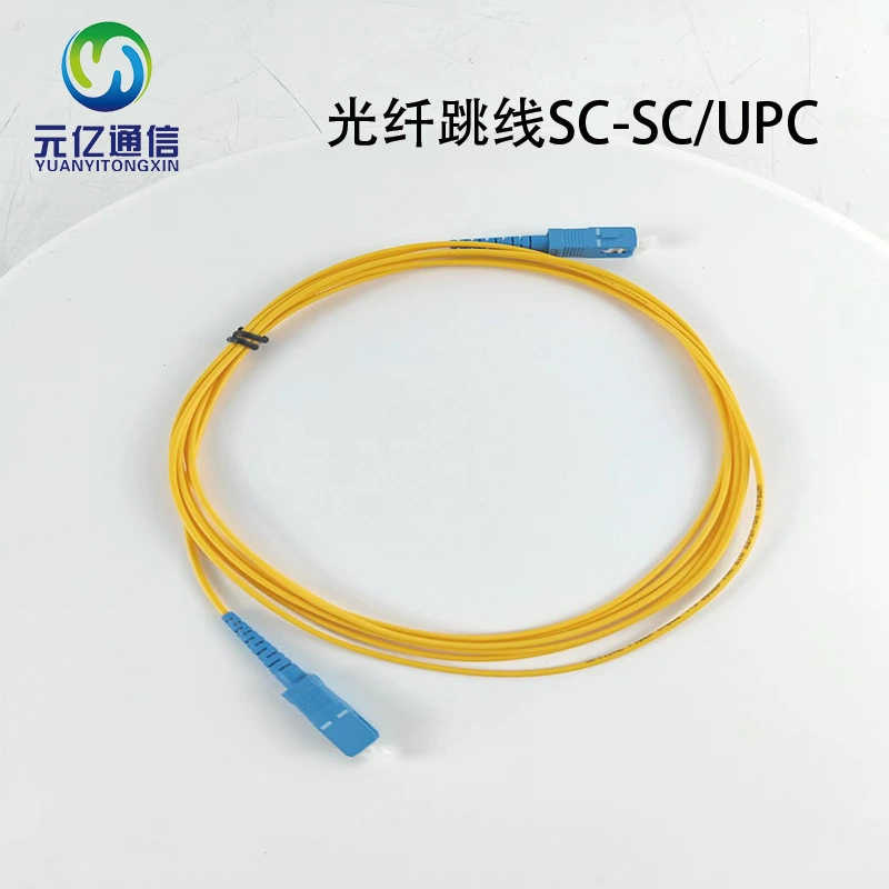 Сеть FTTH 2m оптоволоконных перемычек SC/UPC-SC/UPC 2,0/3,0 мм класса оператора