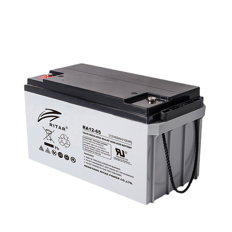 RITAR瑞达蓄电池RA12-65 12V65AH 铅酸免维护UPS不间断电源 EPS
