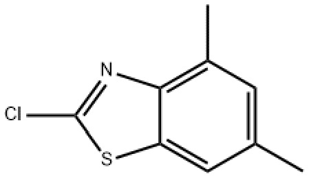 2-氯-4,6-二甲基苯并噻唑CAS NO.80689-35-6|ms