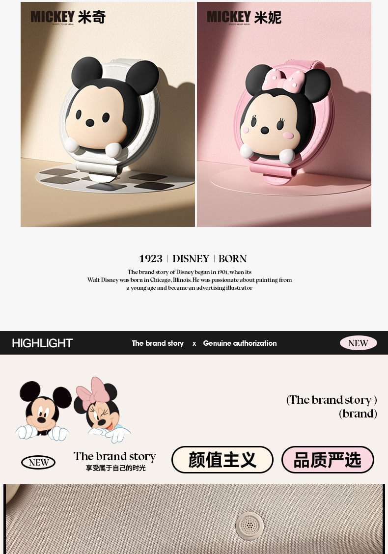 Mickey and Minnie Car Glasses Holder Multifunctional Car Sun Visor Driver's Glasses Case Car Sunglasses Clip for Hanging Glasses