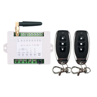 Ac 110V 220V Universal Wide Voltage Two-Way Remote Control Switch Motor Forward and Reverse Control Board up and down Stop
