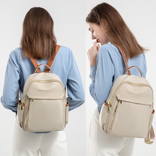 Casual and versatile commuter backpack women's new  Korean version Oxford cloth anti-theft backpack large capacity travel bag trendy