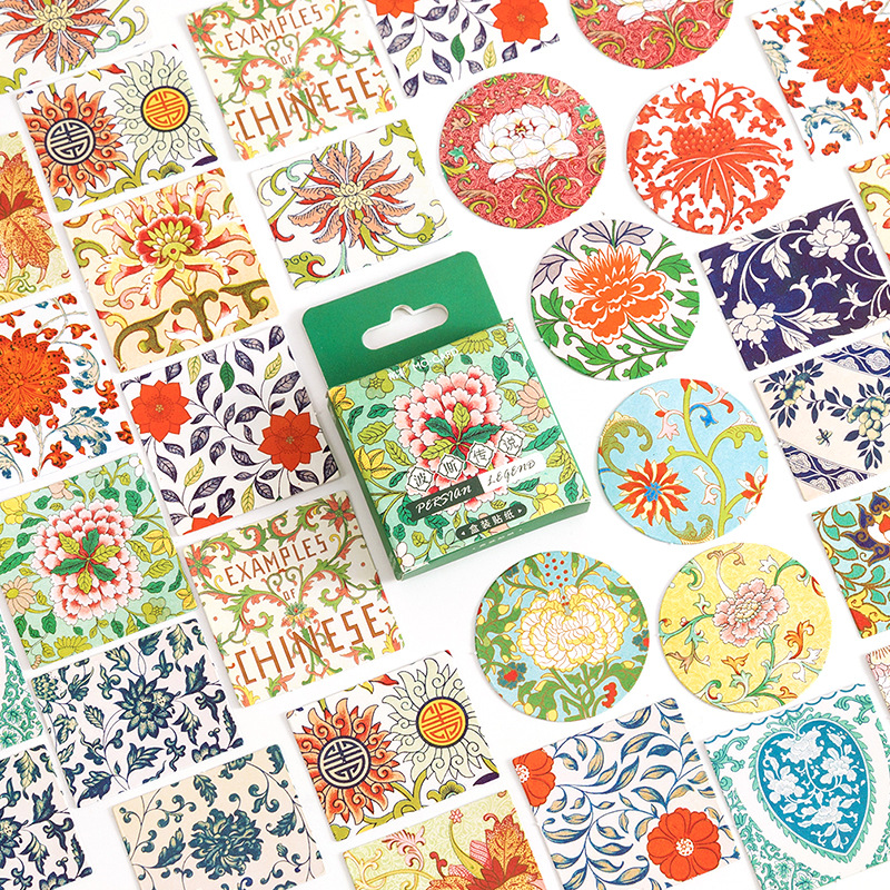 46 teile/schachtel Nette Erdbeere Frische Obst Pflanzen Blumen Kaffee Thema Zauberer Tagebuch Journaling DIY Kreative Siegel Aufkleber – Detail 17