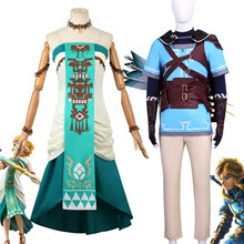 塞尔达传说2王国之泪 林克Zelda角色扮演塞尔达公主裙cosplay服装