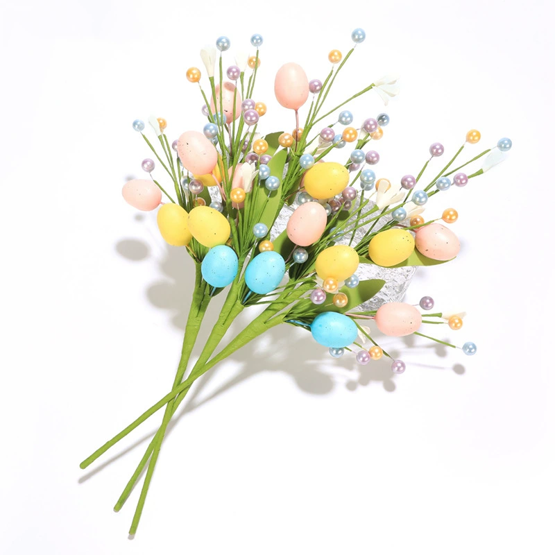 2025 Easter Egg Simulation Beats Putting Branches Spring Home Decoration European and American style modern minimalist flower decoration