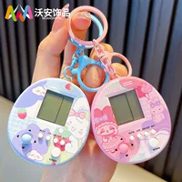 Мультфильм тетрис, игровая консоль, маленький брелок, школьный рюкзак для учеников, кулон, подарок на день рождения