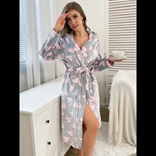 O 28977 Flannel Hooded Bathrobe ��������ñԡ�� �羳ŷ��