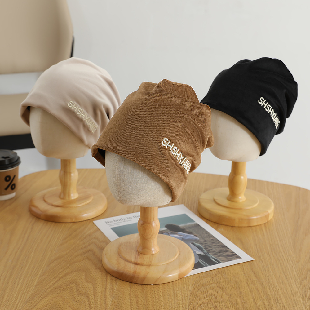 Bebé sombrero de pila primavera y otoño nuevo sombrero de cabecera para niños y niñas sombrero de cabecera casual de moda japonesa sombrero frío de invierno
