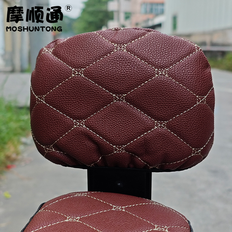 New National Standard Electric Vehicle Seat Cover, Warm and Sun-Protective, Suitable for Yadea, Aima, Tailing, Shenyuan, Xinri Electric Vehicles