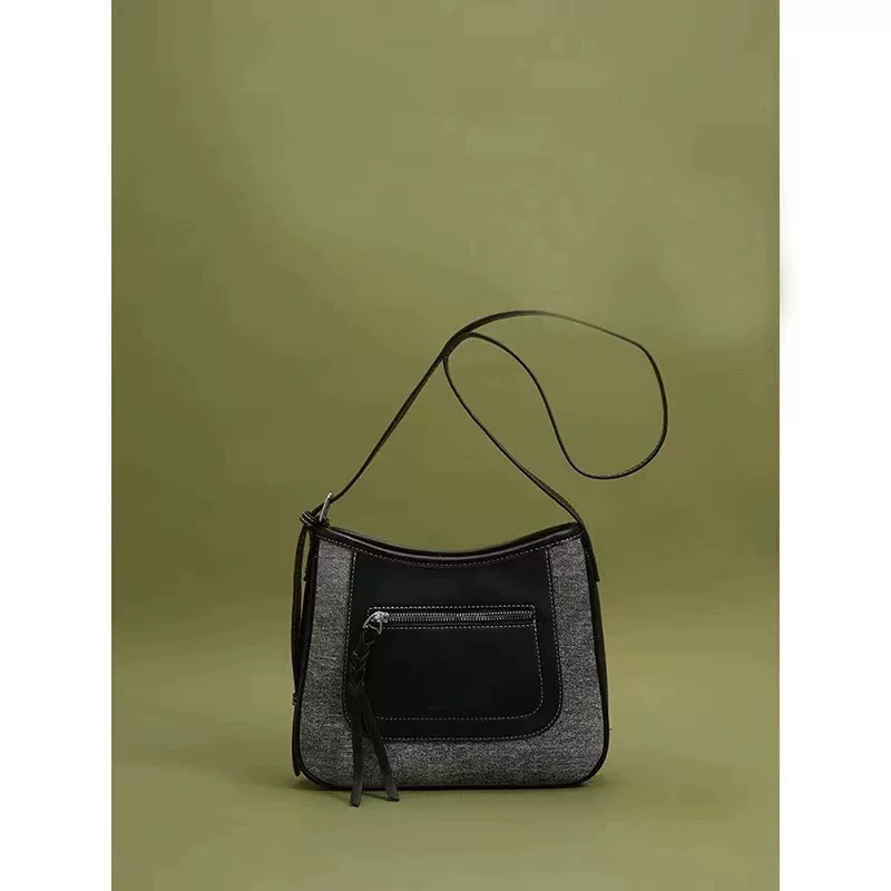Demi-season underarm bag, one-shoulder bag