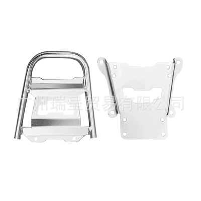 Suitable for Triumph Tiger Motorcycle bumper - silver-tail-rack