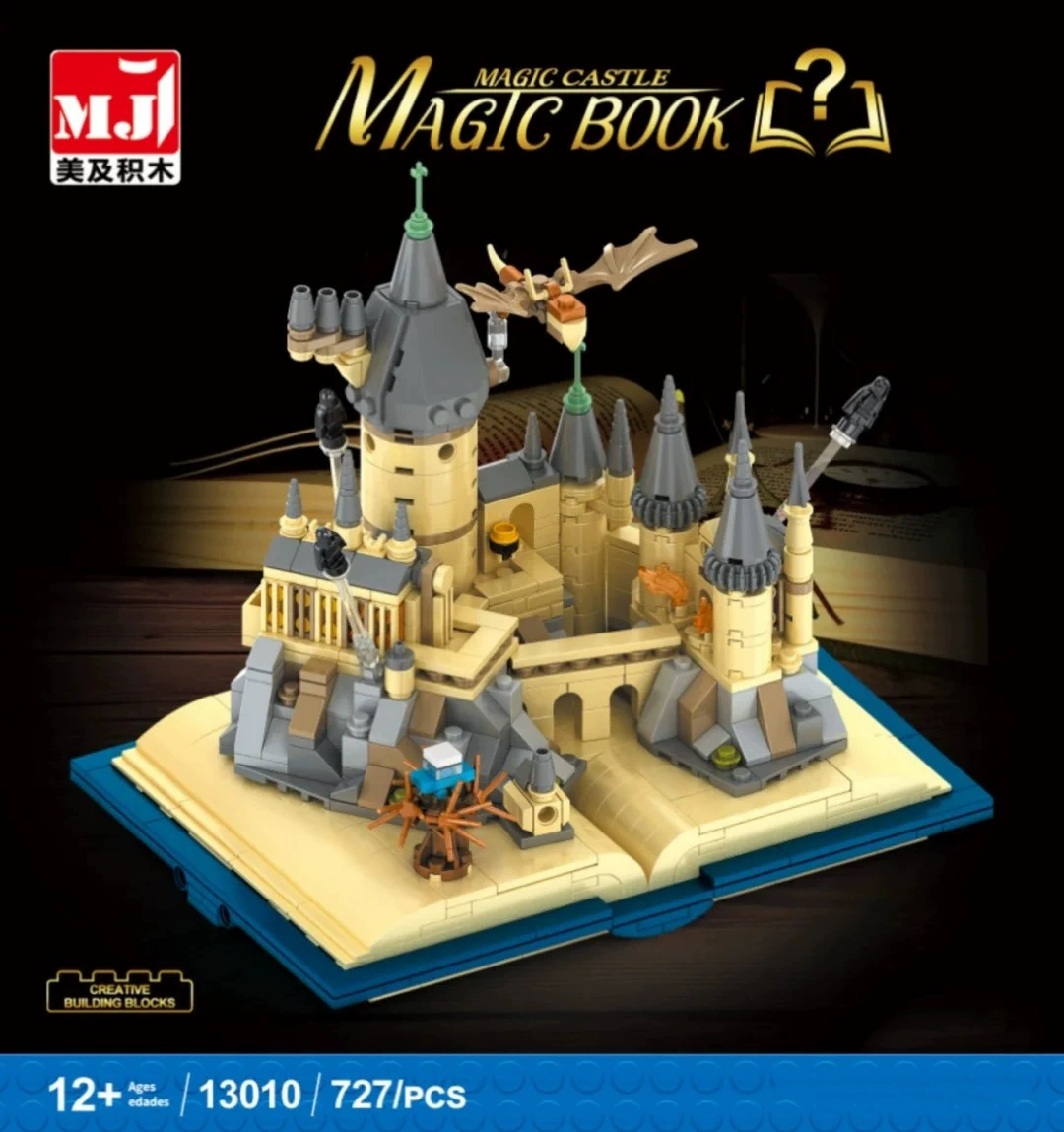 (Cross-border trading), lego, magic castle, three dimensional constructor, toy, Harry Potter