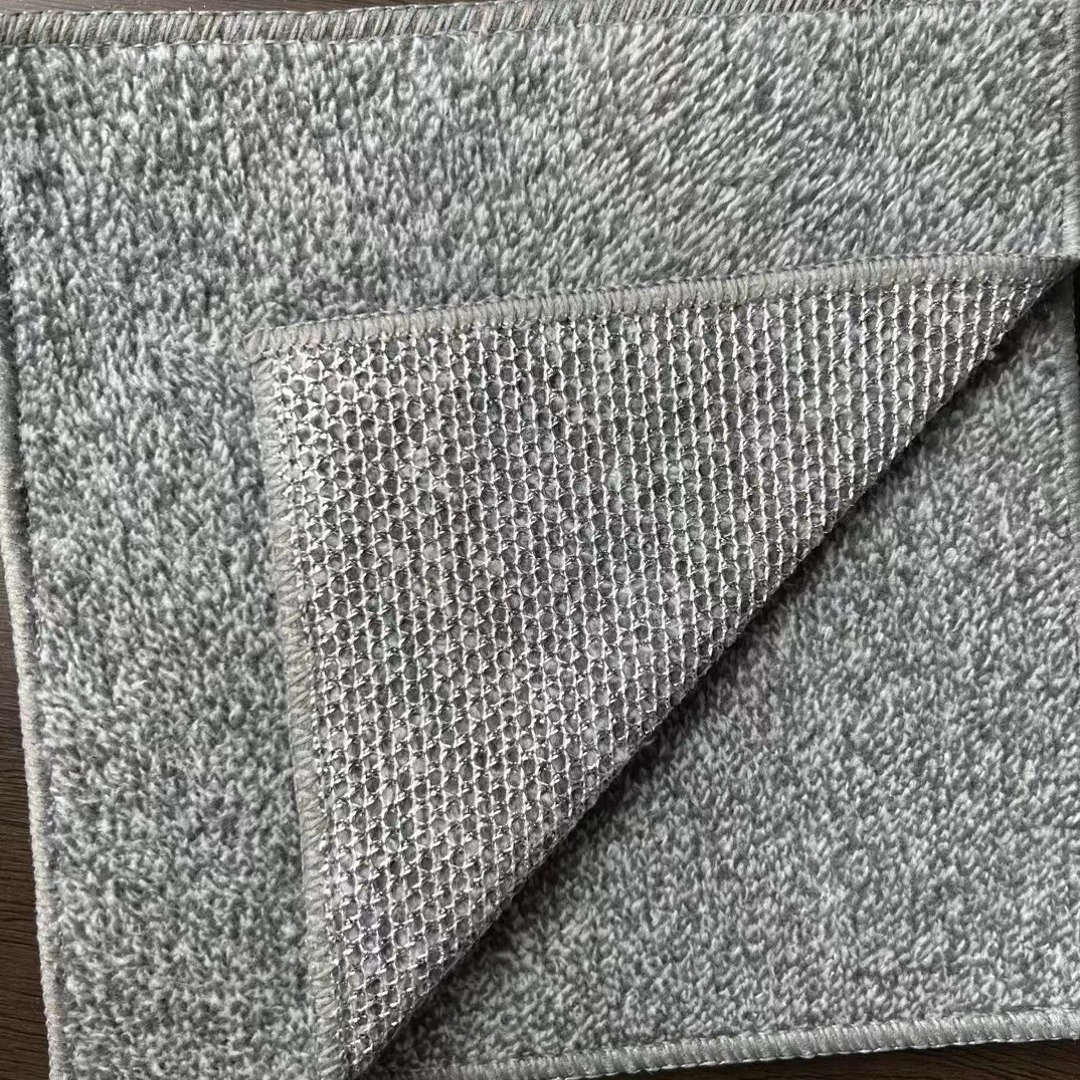 Alambre de acero paño plato reemplazar bola de acero paño de limpieza del hogar malla antiadherente aceite trapo cocina plato olla de lavado