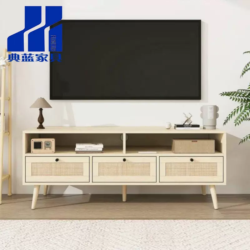 外贸爆款板式拆装电视柜跨境货源简约现代工厂定制亚马逊热门家具