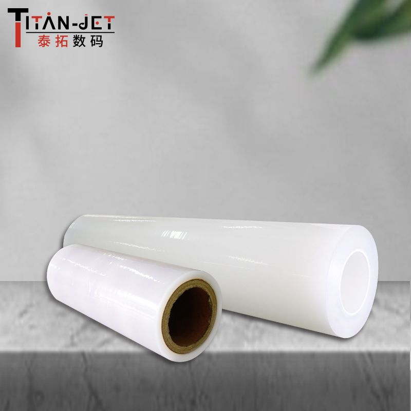 厂家直供uv水晶标打印离型膜表膜 透明转印表膜覆膜