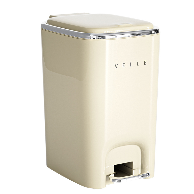 Salón de estar casero pie pie basurero inodoro casero pie cocina de alta capacidad pie cubierta cubierta cubierta cubierta al por mayor