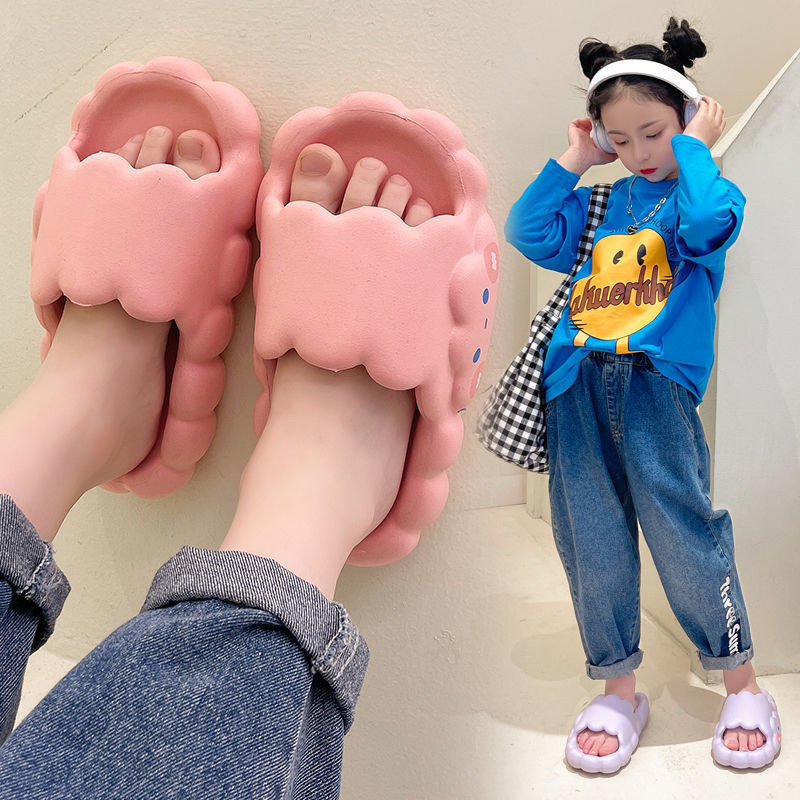 Yunduo Children's Sandals for Women, New Summer Style, Cute Home Indoor and Outdoor Wear for Men and Women, Non-Slip Sandals