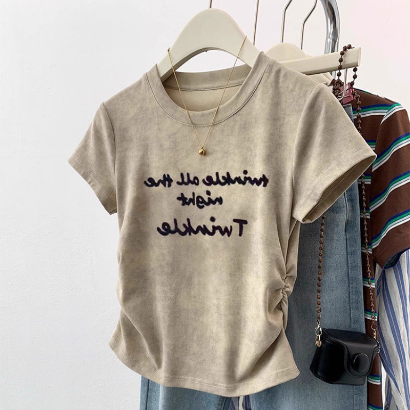 Fashionable summer short sleeve T-shirt
