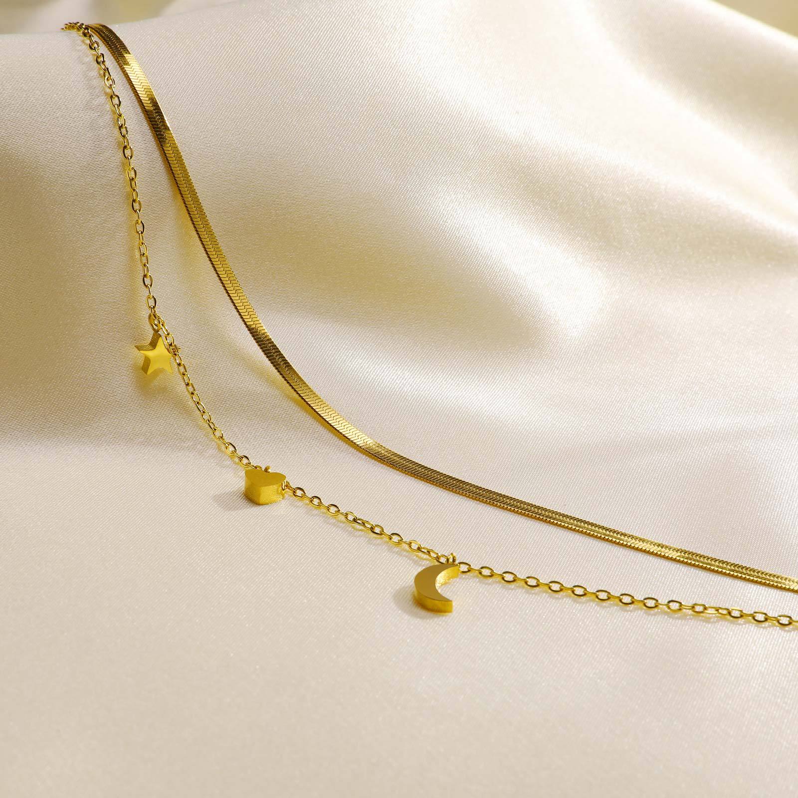 201 Stainless Steel Material Sexy Geometric 201 Stainless Steel Plating Women'S Anklet
