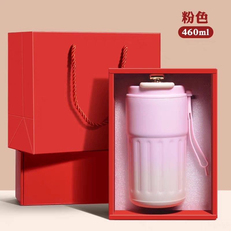 선물 상자에 그라데이션 파우더