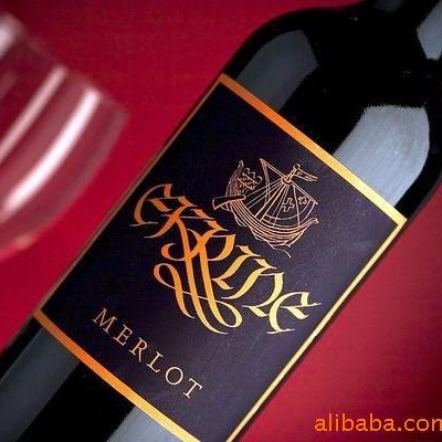 供应红酒标签 UV酒标不干胶标签