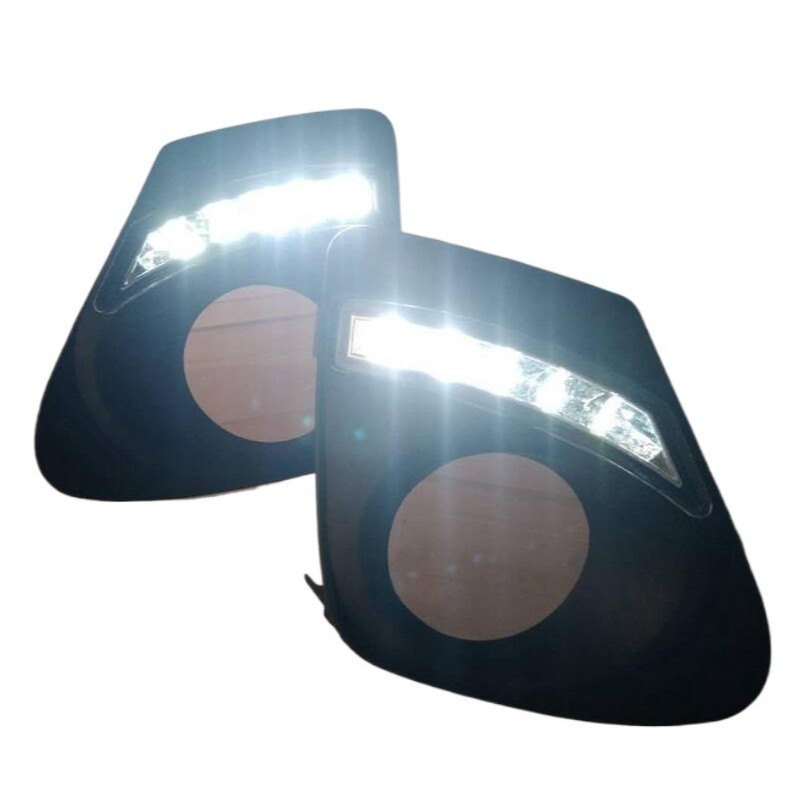 Adecuado para 10 ~ 13 Toyota Corolla Luz de marcha diurna luz antiniebla delantera modificada LED Luz de marcha diurna