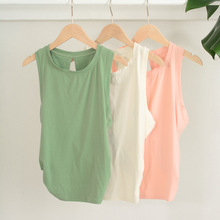 健身运动背心夏季速干透气美背瑜伽罩衫女外搭跑步训练无袖瑜伽服