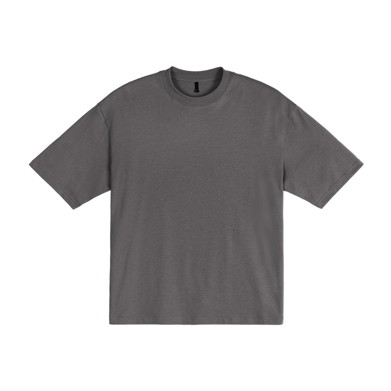 ETAI Hombre| Camiseta casual de hombre de color sólido de alta calidad multicolor marca de moda universal hombre manga corta suelta