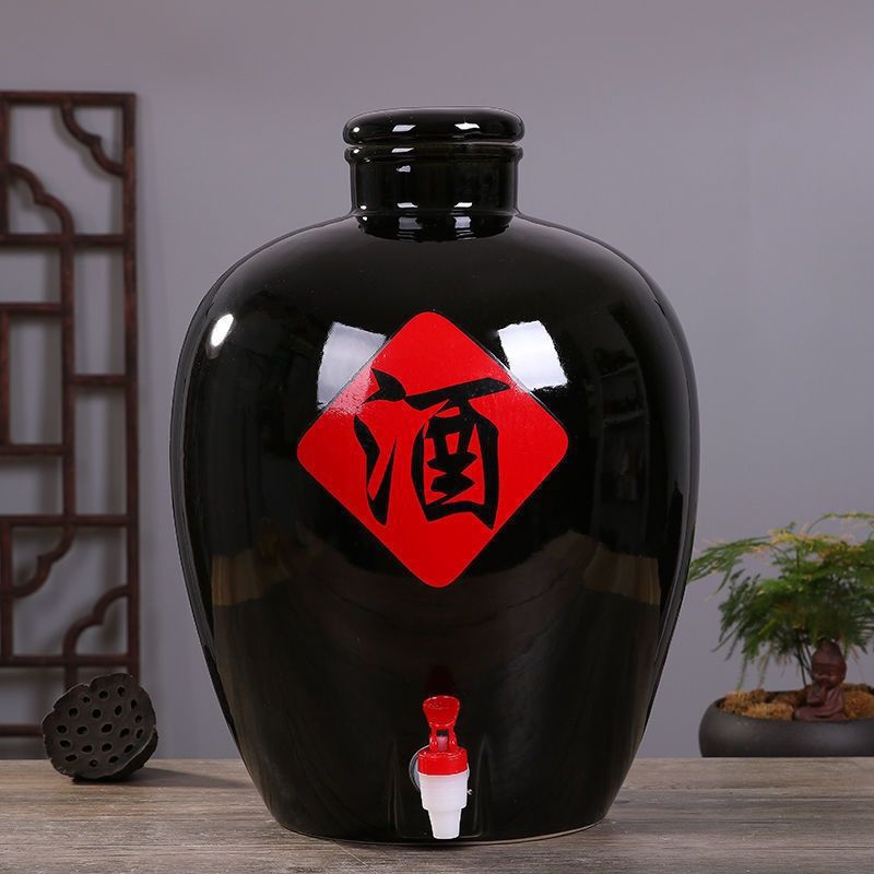 陶瓷酒坛10斤20斤50斤白酒酒缸泡酒瓶仿古密封酿酒子厂家批发代发