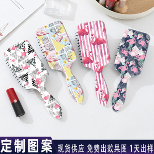Cross-border explosions new air bag comb bird printing pattern air cushion massage comb anti-static hairdressing comb